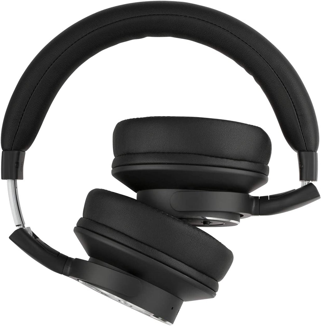 Wavesound 3 Bluetooth 5.0 Headphones Active Noise Cancelling / 16-Hour Battery Life with Precision-Engineered Sound / Foldable Travel & Over-Ear Headphones (Black)